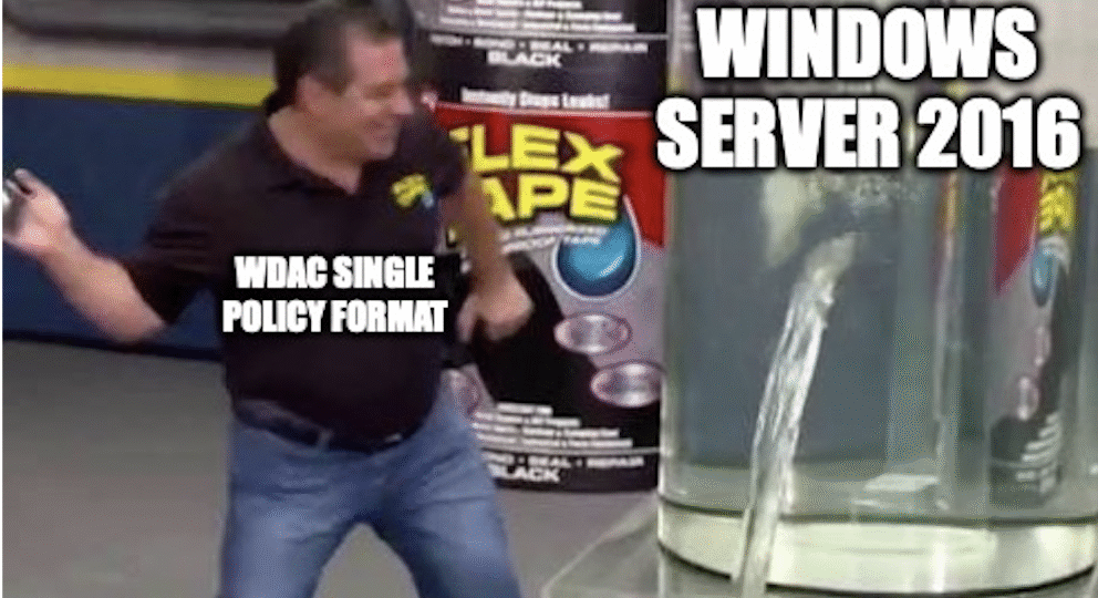 WDAC single policy